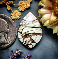 Lilac Mookaite Petal Cabochon
