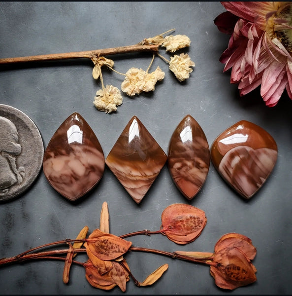 Royal Imperial Jasper Set Cabochon