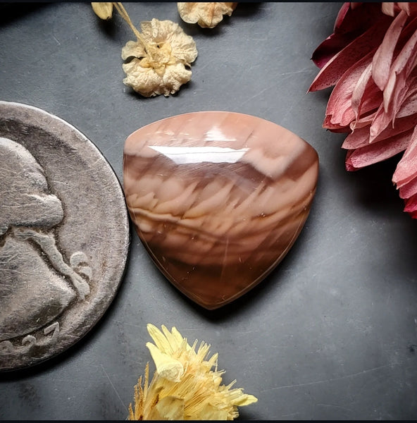 Royal Imperial Jasper Trillion Cabochon