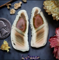 Royal Imperial Jasper Raw Freeform Slice Cabochon
