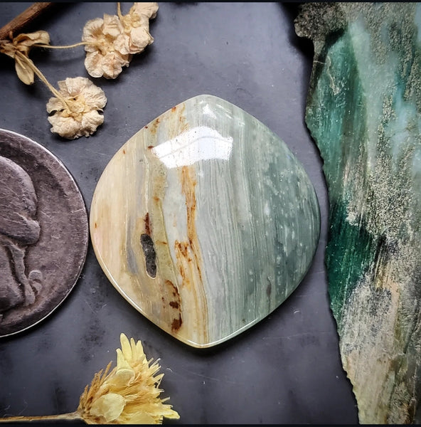 Gary Green Marquise Cabochon