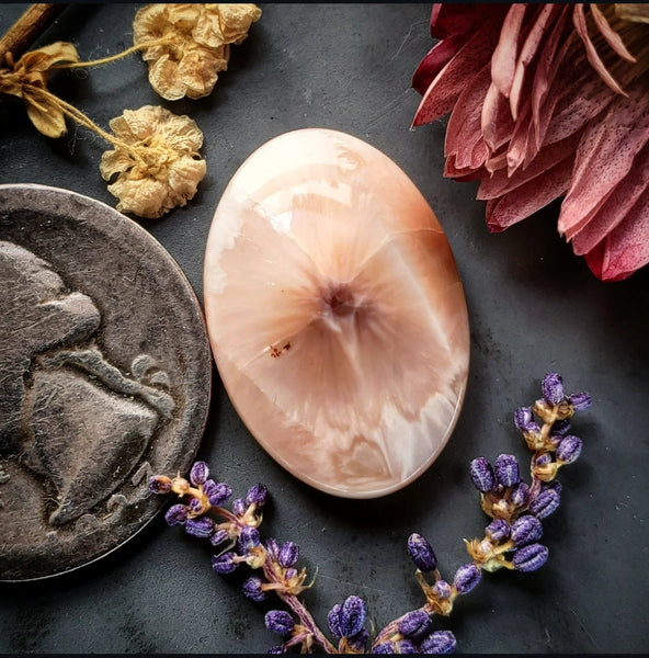 Natrolite Oval Cabochon
