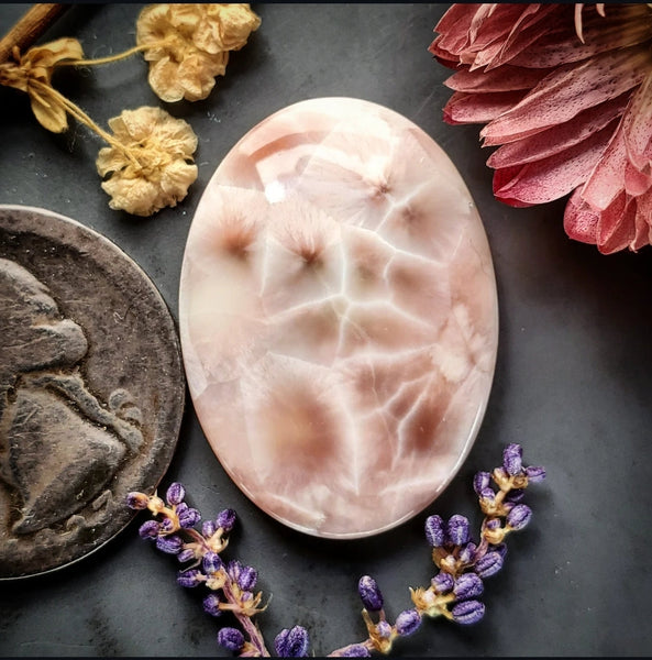 Natrolite Oval Cabochon