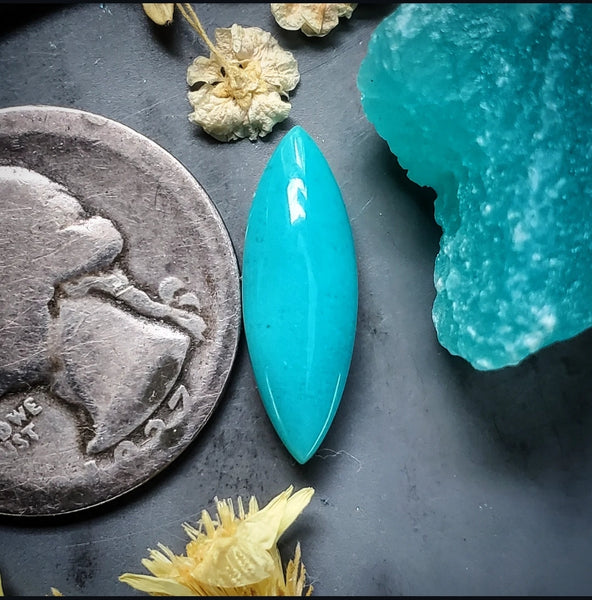 Bacan Gem Silica Marquise Cabochon