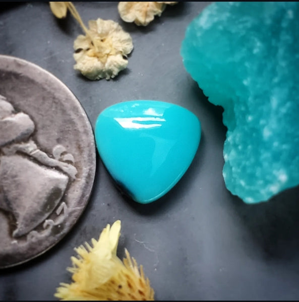 Bacan Gem Silica Trillion Cabochon