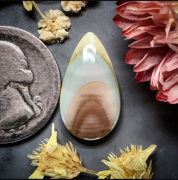 Imperial Jasper Drop Cabochon