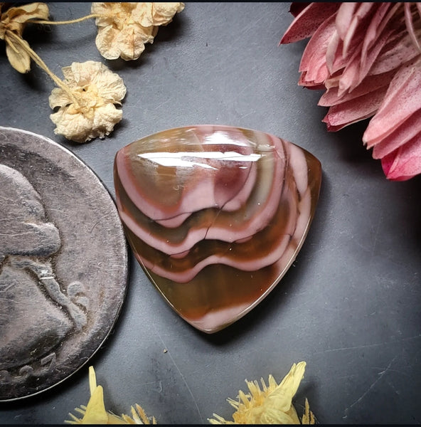 Imperial Jasper Trillion Cabochon