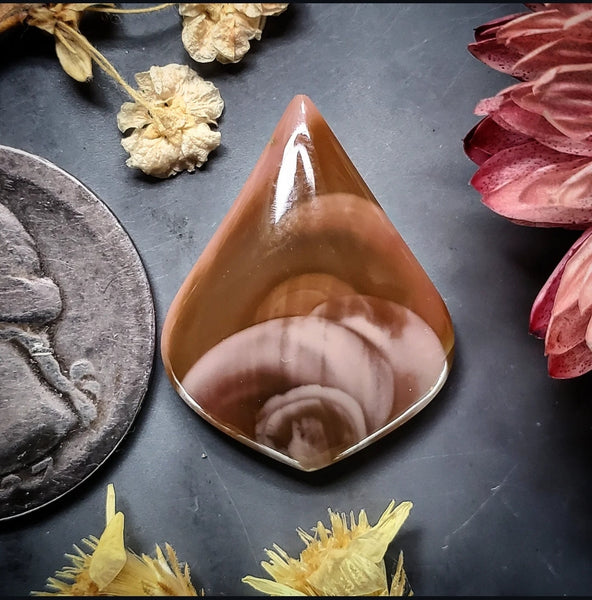 Imperial Jasper Drop Cabochon
