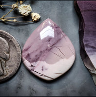 Hyacinth Jasper Petal Cabochon