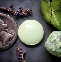 Lemon Chrysoprase Round Cabochon