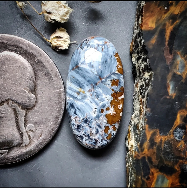 Namibian Pietersite Oval Cabochon