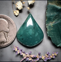 Skaggs Jasper Fancy Drop Cabochon