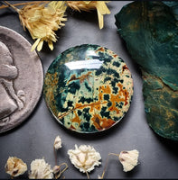Morning Dew Jasper Round Cabochon