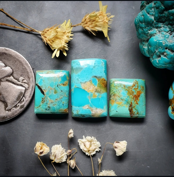 Kingman Bar Set Cabochon