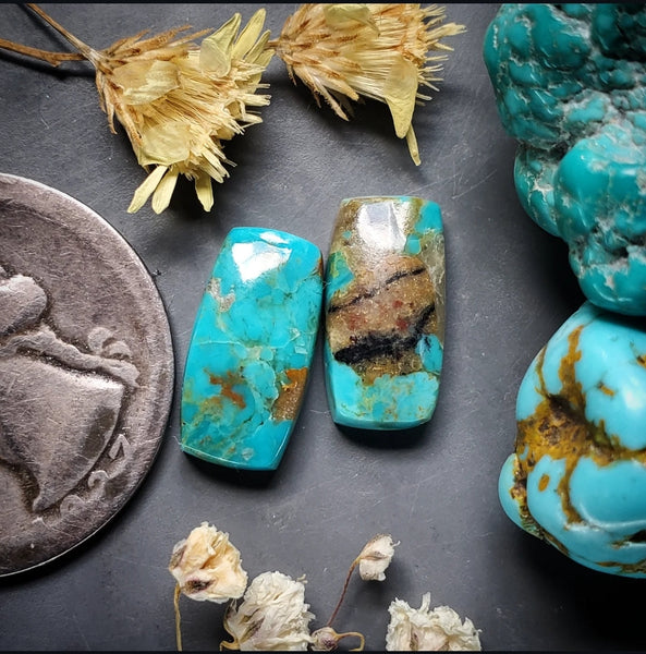 Kingman Bar Set Cabochon