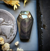 Obsidian Coffin Cabochon