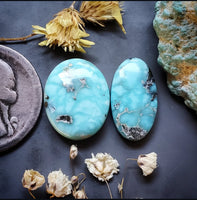 Campitos Turquoise Oval Set Cabochon