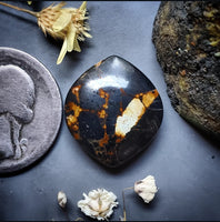 Black Jack Turquoise Marquise Cabochon