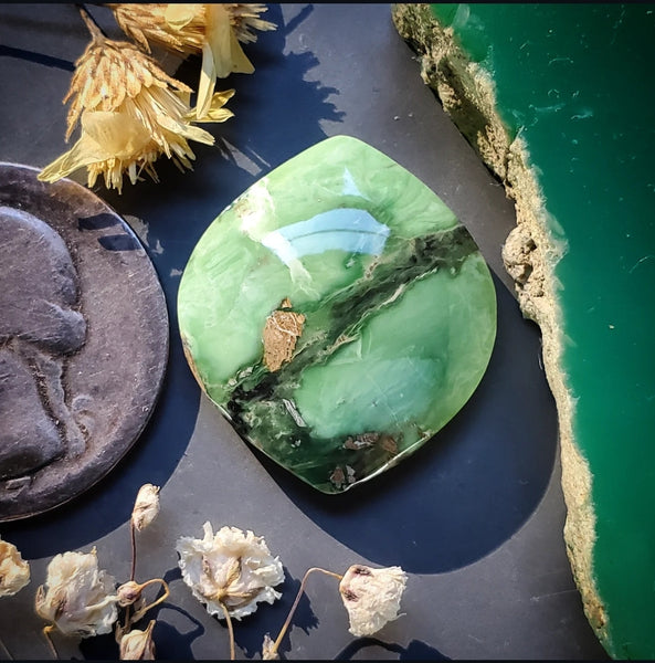 Woodlands Station Variscite Marquise Cabochon