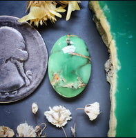 Woodlands Station Variscite Oval Cabochon