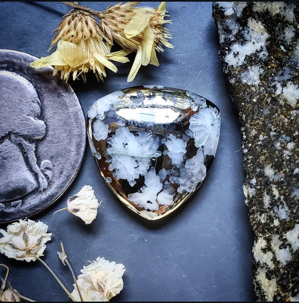 Mohawkite Trillion Cabochon