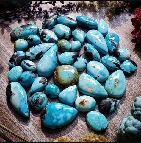 Blue Moon Turquoise Cabochon