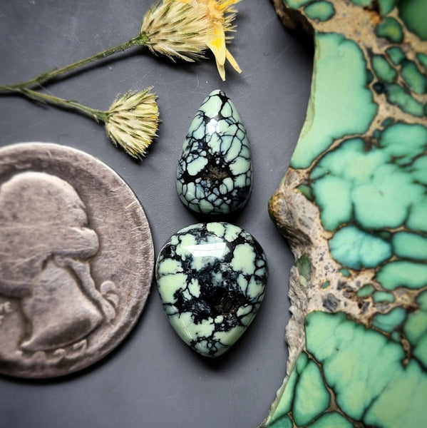 Colina Verde Drop Set Cabochon