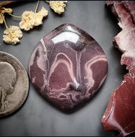 Sci-Fi Porcelain Jasper Marquise Cabochon