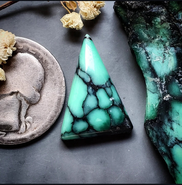 Desert Oasis Triangle Cabochon