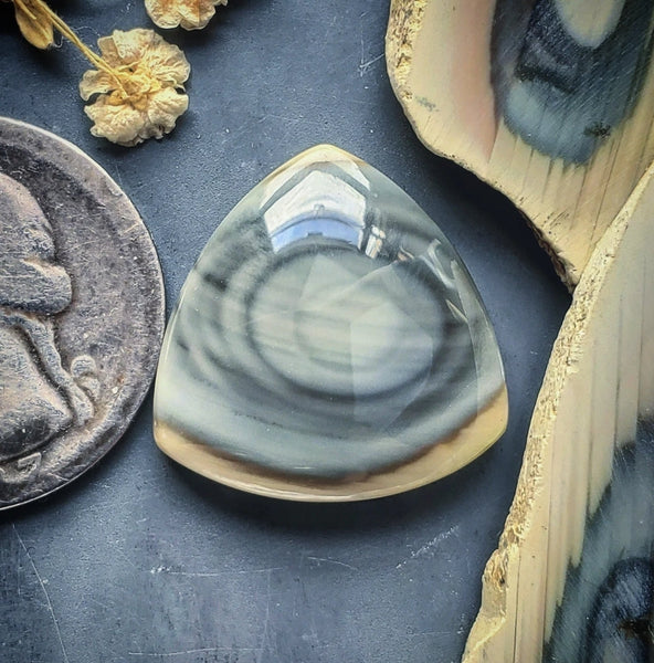 Imperial Jasper Trillion Cabochon