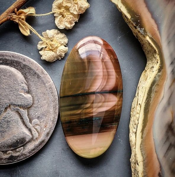 Imperial Jasper Oval Cabochon