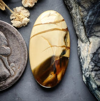 Morrisonite Jasper Oval Cabochon