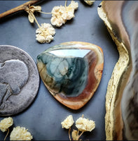 Imperial Jasper Trillion Cabochon