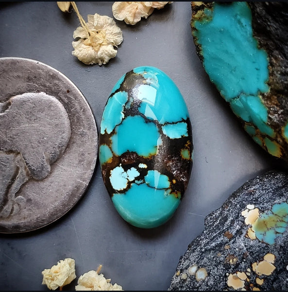 Moon River Turquoise Cabochon