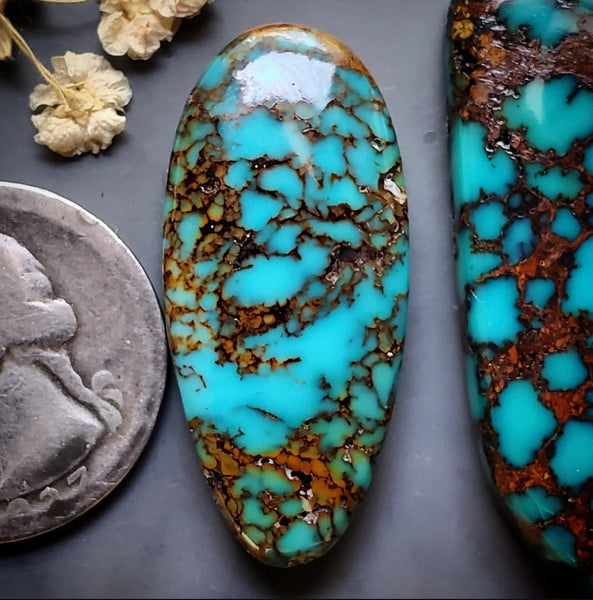 Skysong Turquoise Large Oval Cabochon