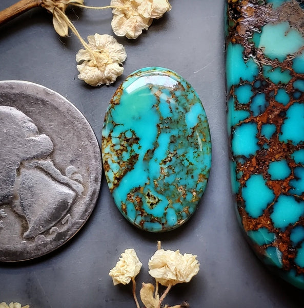 Skysong Turquoise Oval Cabochon