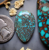 Skysong Turquoise Drop Cabochon