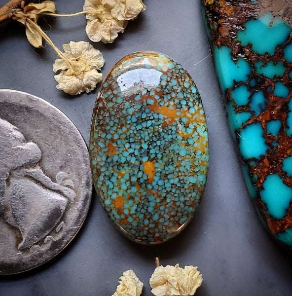 Skysong Turquoise Oval Cabochon