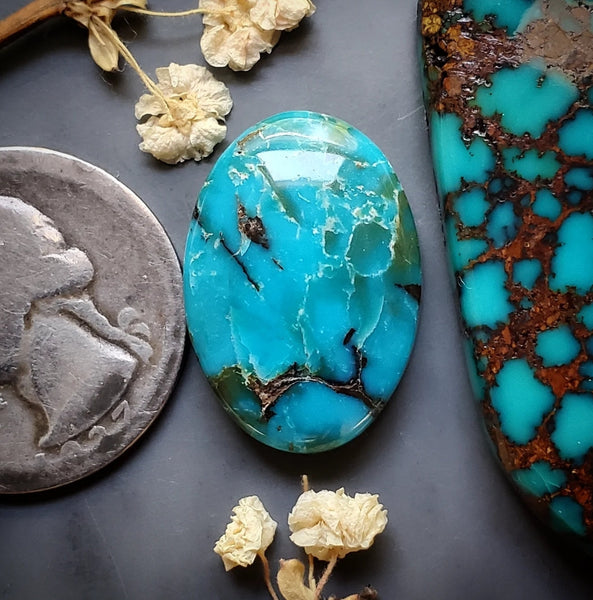 Skysong Turquoise Oval Cabochon