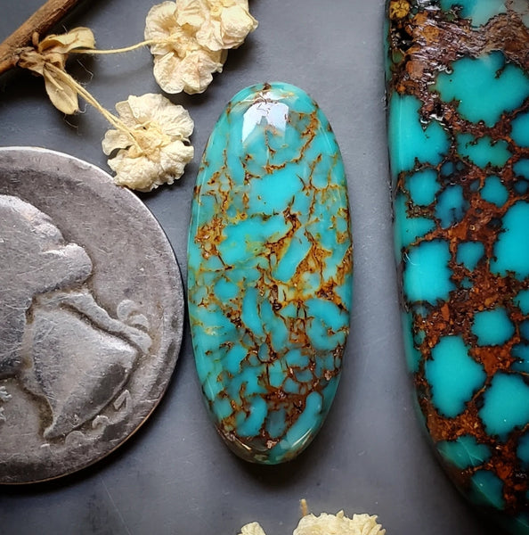 Skysong Turquoise Oval Cabochon