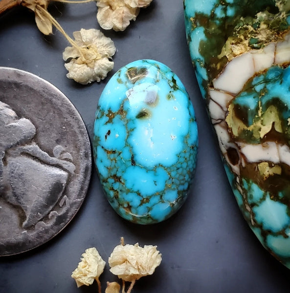 Turquoise Mountain Oval Cabochon