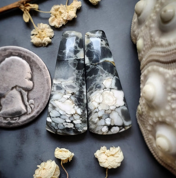 Luna Lacuna Earring Pair Cabochon