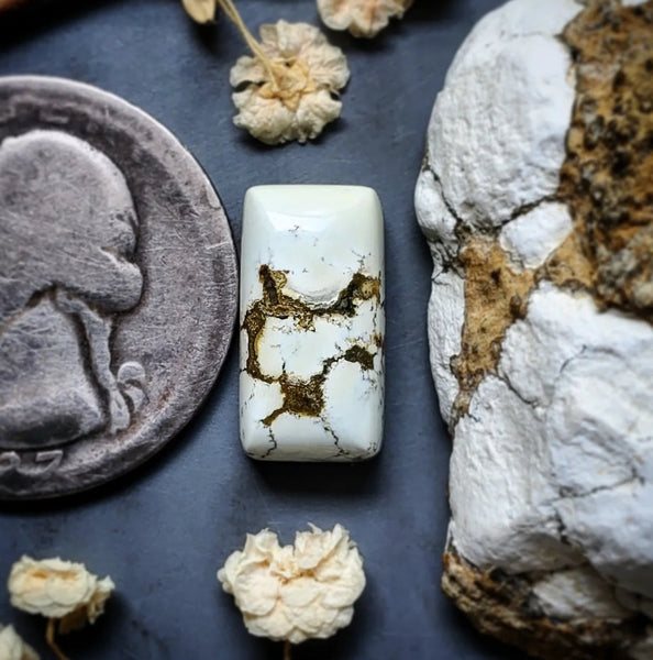 Ivory Creek Variscite Bar Cabochon