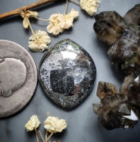 Native Silver Marquise Cabochon