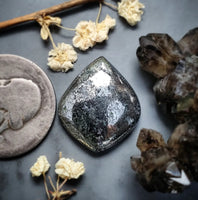 Native Silver Marquise Cabochon