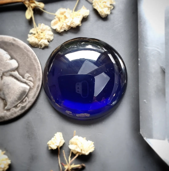 Saphyr Stone Round Cabochon
