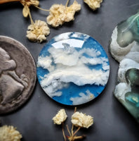 Skystone Doublet Round Cabochon