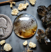 Montana Agate Round Cabochon