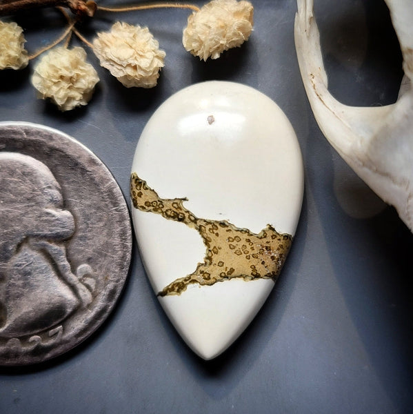 Ivory Creek Variscite Drop Cabochon