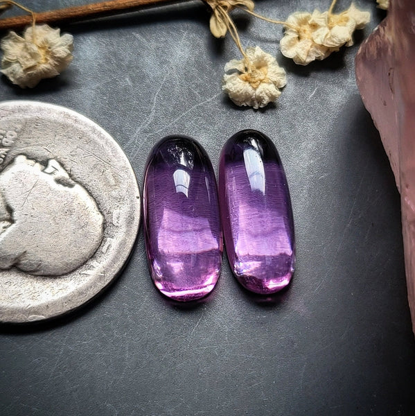 Saphyr Stone Oval Set Cabochon